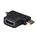 Pikkukuva 1 / 2: Kaapeli - TV-liitännät - video - ääni Akyga - AK-AD-23 - Mini HDMI - Mini/Micro HDMI - adapteri
