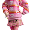 Pikkukuva 6 / 6: Monster High-Enid Sinclair-Nukke vaaleanpunaisessa asussa lisävarusteilla - Monster High - HXJ05 Flerfärgad