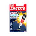 Pikkukuva 1 / 2: Liima - Loctite - Superglue-3 - 3 grammaa - Läpinäkyvä - Monikäyttöinen transparent, blå, röd