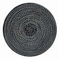 Pikkukuva 3 / 4: sivupöytä 66 x 66 x 34,5 cm musta alumiini (3 kpl)