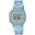 Miniatyrbillede 1 af 3: Casio Vintage Kvindeklokke Blå og Transparent - CASIO - Kvarts - Digital - Kvinde - Trend - Fitness Blå