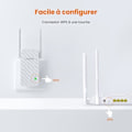 Pikkukuva 3 / 4: TENDA 300 Mbps WIFI-toistin, helppo asennus, 200 ㎡ kattavuus, seinäkiinnitys, Wi-Fi-vahvistin. A9