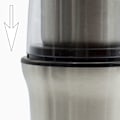 Miniatyrbillede 6 af 6: Lille elektrisk kaffekværn + multifunktionskværn til frø og nødder MPM MMK-06M 200W Sølv 11956 Rustfrit stål