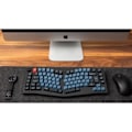 Miniatyrbild 4 av 4: Gaming mekaniskt tangentbord - Bruna mekaniska switchar - KEYCHRON Q10 - ANSI - RGB-bakgrundsbelysning