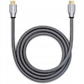 Pikkukuva 1 / 4: HDMI-kaapeli - Unitek - Y-C139RGY - 3M - Hopea - 4K 60Hz Grå