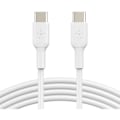 Miniatyrbillede 6 af 6: BELKIN USB-C til USB-C-kabel 1M Hvid hvid