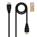 Pikkukuva 1 / 2: HDMI-kaapeli - NANOCABLE - 10.15.3601 - 1m - V2.0 - 4K 60Hz 18Gbps