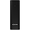 Miniatyrbillede 2 af 2: Eksternt kabinet til M.2 SSD NVME A USB3.2 GEN2 - AISENS - ASM2-020B - Sort