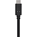 Pikkukuva 2 / 2: AISENS A107-0449 USB 3.1 Gen2 -kaapeli 10 Gbps 3 A, tyyppi USB-C/M-A/M, musta, 0,5 m