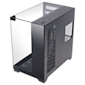 Miniatyrbillede 3 af 6: Mars Gaming MC-Vision ATX-kasse med triple hærdet glas, rammefri, dobbelt kammer design, USB 3.0, sort