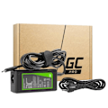 Miniatyrbild 1 av 4: Green Cell USB-C 45W strömadapter / laddare för bärbara datorer, surfplattor, telefoner | Universal strömförsörjning Svart
