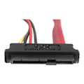 Pikkukuva 2 / 3: Kaapeliadapteri - StarTech - SFF-8482 -> SATA - 46 cm - LP4-virta - Punainen