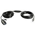 Miniatyrbild 2 av 2: USB-förlängningskabel - Lindy - USB 3.0 - 15 m - Stöder 5Gbit/s - Svart