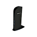 Miniatyrbild 2 av 3: Laptop USB 3.0 dockningsstation - HDMI / DVI - Dual display USB 3.0 port replikator för bärbar PC - USB3SDOCKHD