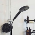 Miniatyrbillede 2 af 4: WENKO Bruserør Design, fleksibelt bruserør, universel forbindelse ½", plastik, L175 cm, mat sort