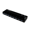 Miniatyrbild 1 av 3: StarTech.com 10-portars USB 3.0-hubb med laddnings- och synkroniseringsportar - 2x 1,5A (ST103008U2C)