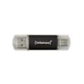 Miniatyrbillede 1 af 3: USB-nøgle - INTENSO - Twist Line - 128 GB - USB-A, USB-C™ - USB 3.1 Gen 1