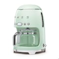 Miniatyrbillede 3 af 4: SMEG DCF02PGEU filterkaffemaskine - Vandgrøn - 10 kopper - 1050W