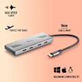 Miniatyrbild 2 av 6: USB-C-hubb - NGS - WONDER4-C - 4 portar - 5 Gbps - Aluminium - 180 mm