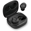 Miniatyrbillede 1 af 2: KSIX Oblivion trådløst Bluetooth-headset, HD-mikrofon til opkald, vandtæt, stemmeassistenter, 19 timers batterilevetid, ægte