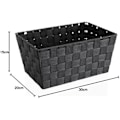 Pikkukuva 2 / 2: Kori - BIGBUY HOME - Malli S3407644 - Tummanharmaa - Tekstiili - 31,5 x 21,5 x 16,5 cm Mörkgrå