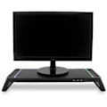 Miniatyrbillede 2 af 2: Riser Stand for Laptop/Monitor - DEEPGAMING - SN06 - Sort - RGB - Blandet Svart