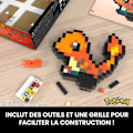 Miniatyrbillede 6 af 6: MEGA-Pokémon-Salamander-Retro byggesæt 349 dele - MEGA Pokémon - HTH76 Flerfärgad