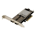 Pikkukuva 2 / 4: STARTECH 2-porttinen PCI Express Fiber Optic 10 Gigabit Ethernet -verkkokortti avoimella SFP+:lla