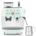Miniatyrbillede 2 af 4: Expresso - SMEG - EGF03PGEU - 20 bar - 1650 Watt - 250g kaffebønner - Grøn