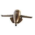 Miniatyrbillede 4 af 4: Bordur DKD Home Decor Airplane Iron (42 x 23 x 14 cm)
