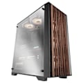 Miniatyrbillede 2 af 4: PC-kabinet ATX - MARS GAMING - MC-Wood - Træpanel - Optimeret Køling - Hærdet Glas
