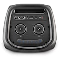 Miniatyrbillede 5 af 6: NGS WILD TEMPER : BÆRBAR FESTHØJTALER 200 W, LED-LYS, BLUETOOTH OG TWS COMPATIBLE, USB/AUX INDTIL, 5 TIMERS BATTERI. Svart