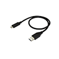 Pikkukuva 2 / 4: USB-A to USB-C kaapeli - STARTECH - 50 cm - USB 3.1 - Uros/Uros - Musta