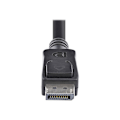 Miniatyrbillede 1 af 3: DisplayPort Han til Han Kabel - STARTECH - 7m - Skærmet - Lås - Sort