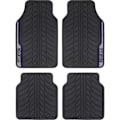 Miniatyrbillede 1 af 2: SPARCO blå strip PVC måtte (x4)