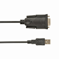 Miniatyrbillede 3 af 4: USB-kabel - Cablexpert - UAS-DB9M-02 - 1,5 m - USB (M) til DB-9 (M) - Sort