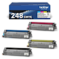 Miniatyrbild 4 av 4: Standard Toner Pack - BROTHER - TN248VAL - Cyan Magenta Gul Svart - 4x1000 sidor