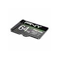 Pikkukuva 3 / 4: PNY Pro Elite 64 Gt Micro SD -muistikortti - Class XC Class 10 / UHS-I U3A1 V30+SD