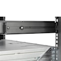 Pikkukuva 4 / 4: Palvelinrasiat - STARTECH.COM - UNIRAILS1UB - Syvyyssäädettävä - Musta - 90,5 kg