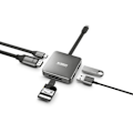Pikkukuva 2 / 5: Urban Factory USB-keskitin 5-IN-1 100 W USB-C-keskitin