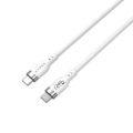 Pikkukuva 2 / 3: USB-C latauskaapeli - HYPER - 2 m - Valkoinen - USB-C yhteensopivuus - USB-C liitäntä