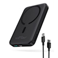 Pikkukuva 2 / 6: Ulkoakku Type-C Type-C, Langaton lataus, 20W, 10000mAh + Type-C kaapeli, 30cm - Baseus Mini Air (P1005900111313-00) - Musta