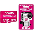 Miniatyrbillede 2 af 2: Hukommelseskort - Kioxia - Exceria Plus U3 V30 - 512 GB - Klasse 10 - microSD