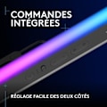 Miniatyrbillede 4 af 6: Ringlys Logitech G Litra Beam LX dobbelt premium RGB LED-streaming accentlys med TrueSoft, LIGHTSYNC, Bluetooth