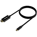 Miniatyrbillede 2 af 2: AISENS A109-0624 USB Type-C MACHO HDMI MACHO 4K HDMI Converter Kabel 1,8M NEGRO Svart