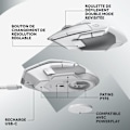 Pikkukuva 5 / 6: Langaton pelihiiri - LOGITECH G - G502 X LIGHTSPEED - LIGHTFORCE-hybridipainikkeet - USB-C-portti - valkoinen Färg