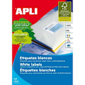 Pikkukuva 1 / 3: Apli Notebook - 1275 - Tarrat 105 X 40 mm 100 Paneelia Valkoinen