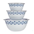 Miniatyrbillede 1 af 2: Stefanplast tosser Tosca 19-23-29 cm hvid/blå 6-stykker