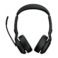 Pikkukuva 2 / 3: Jabra Evolve2 55 UC Stereo - Kuulokkeet - korvalla - Bluetooth - langaton - aktiivinen melunvaimennus - USB-A - musta -