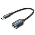 Pikkukuva 1 / 4: Type C - Sovitin - Vention - VECCVBB - USB 3.1 - OTG - 5 Gbps - 15 cm